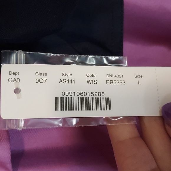 J Crew Collection Silk Twill Top Purple Navy - Picture 4 of 15